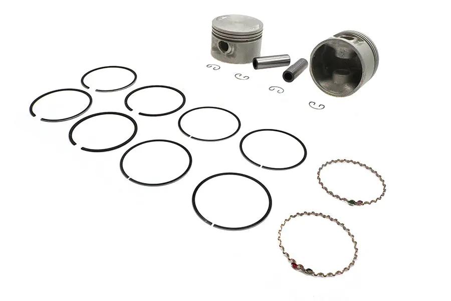 Motorshop Replica 1200cc 3-1/2 Inch Piston Set with Rings and Accessories by Motorshop