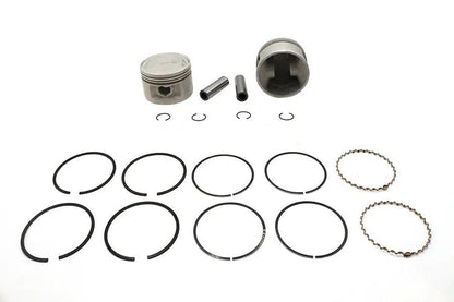 Motorshop Replica 1200cc 3-1/2 inch Piston Set .010 Oversize for Harley Davidson XL Models by Motorshop