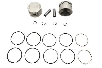 Motorshop Replica 1200cc 3-1/2 inch Piston Set .010 Oversize for Harley Davidson XL Models by Motorshop