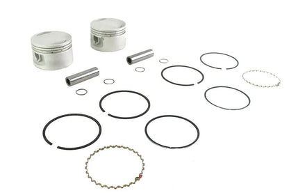 Motorshop Replica 1200cc 3-1/2 inch Piston Set .030 Oversize for Harley Davidson XL by Motorshop