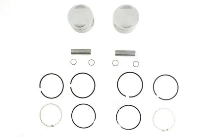 Motorshop Replica 1200cc 3-1/2 inch Piston Set .030 Oversize for Harley Davidson XL by Motorshop