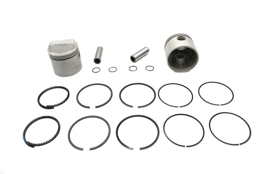 Motorshop Replica 1000cc 3-3/16 inch Piston Set .040 Oversize for Harley Davidson XL by Motorshop