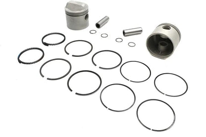 Motorshop Replica 1000cc 3-3/16 inch Piston Set .040 Oversize for Harley Davidson XL by Motorshop