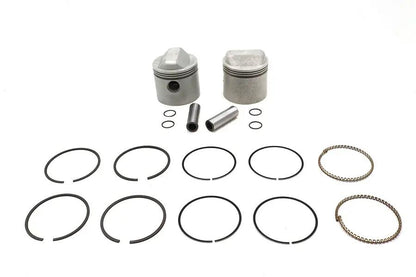 Motorshop Replica 1000cc Piston Set with Rings for Harley Davidson XL 1972-1981 by Motorshop