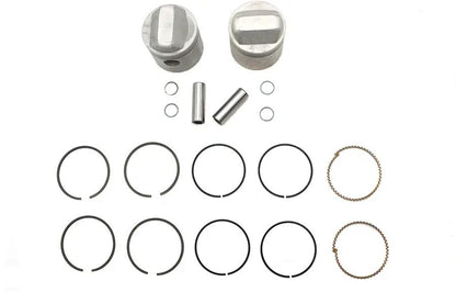 Motorshop Replica 1000cc Piston Set with Rings for Harley Davidson XL 1972-1981 by Motorshop