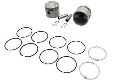Motorshop Replica 74 Inch Overhead Valve Piston Set for Harley Davidson FL