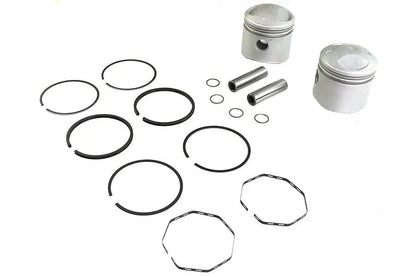 Motorshop 74 Inch Overhead Valve Piston Set for Harley Davidson FL - .060 Oversize by Motorshop