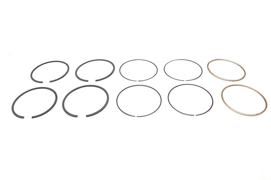 Hastings Rings 2M5538S-020 .020 Oversize Moly Piston Ring Set for 4.0-Inch Bore