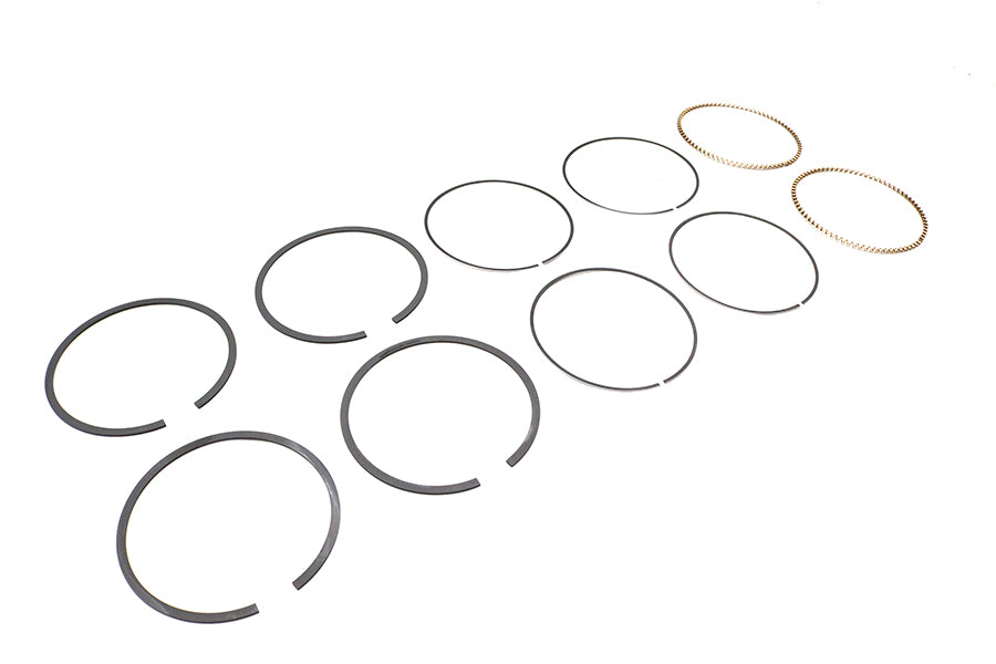 Hastings Rings 2M5538S-020 .020 Oversize Moly Piston Ring Set for 4.0-Inch Bore
