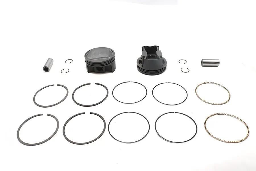 Ultima 107 Inch Domed Piston Set for 4 Inch Bore Cylinders – Part Number 93-180 by Ultima