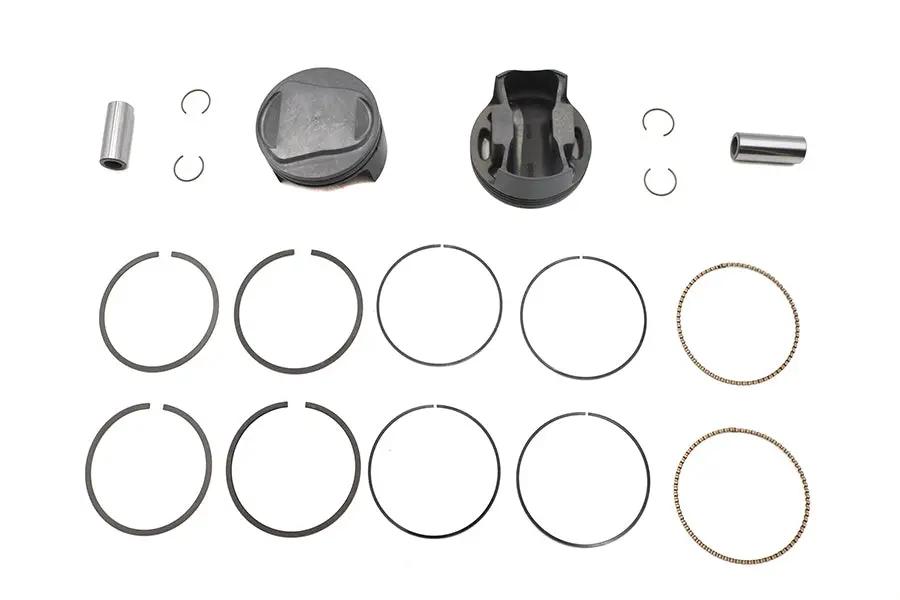Ultima 107 Inch Domed Piston Set for 4 Inch Bore Cylinders – Part Number 93-180 by Ultima