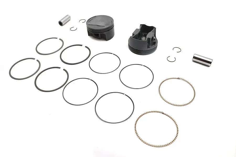 Ultima 107 Inch Domed Piston Set for 4 Inch Bore Cylinders – Part Number 93-180 by Ultima