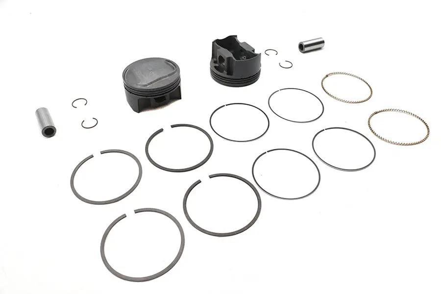 Ultima 107 Inch Domed Piston Set for 4 Inch Bore Cylinders – Part Number 93-180 by Ultima
