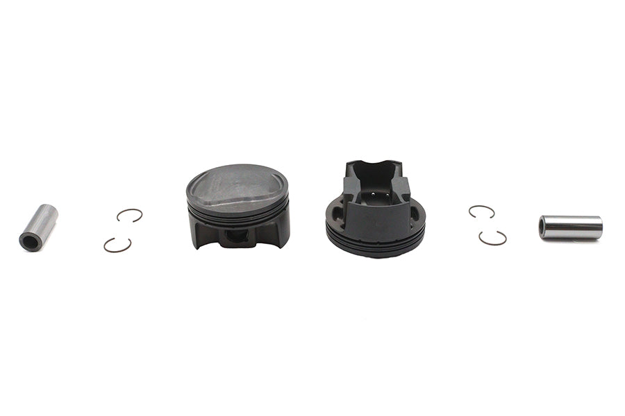 Ultima 11-3183 107 Cubic-Inch 4-Inch Bore Domed Piston Set, .020 Oversize