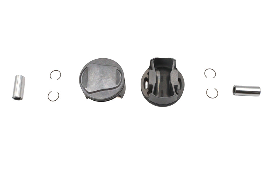Ultima 11-3183 107 Cubic-Inch 4-Inch Bore Domed Piston Set, .020 Oversize