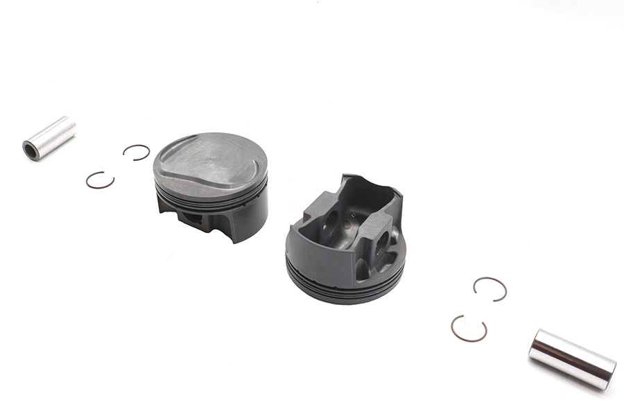 Ultima 11-3183 107 Cubic-Inch 4-Inch Bore Domed Piston Set, .020 Oversize