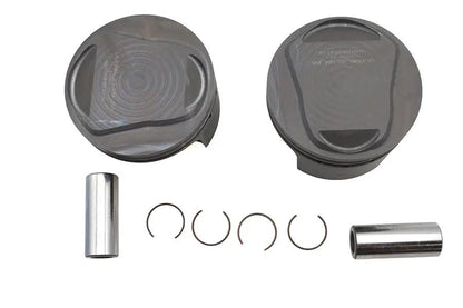 Ultima 107 Inch Domed Piston Set for 4 Inch Bore Engines - Part 93-964 by Ultima