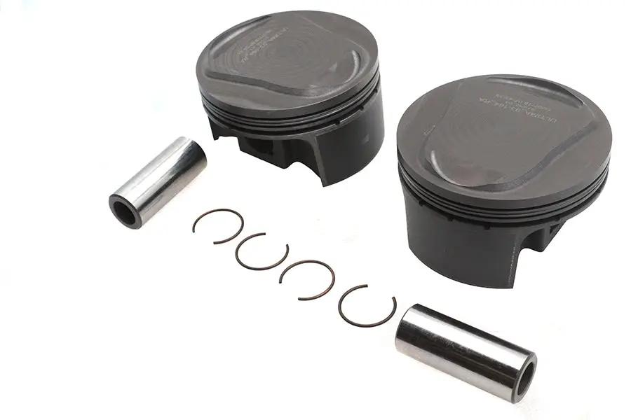 Ultima 107 Inch Domed Piston Set for 4 Inch Bore Engines - Part 93-964 by Ultima