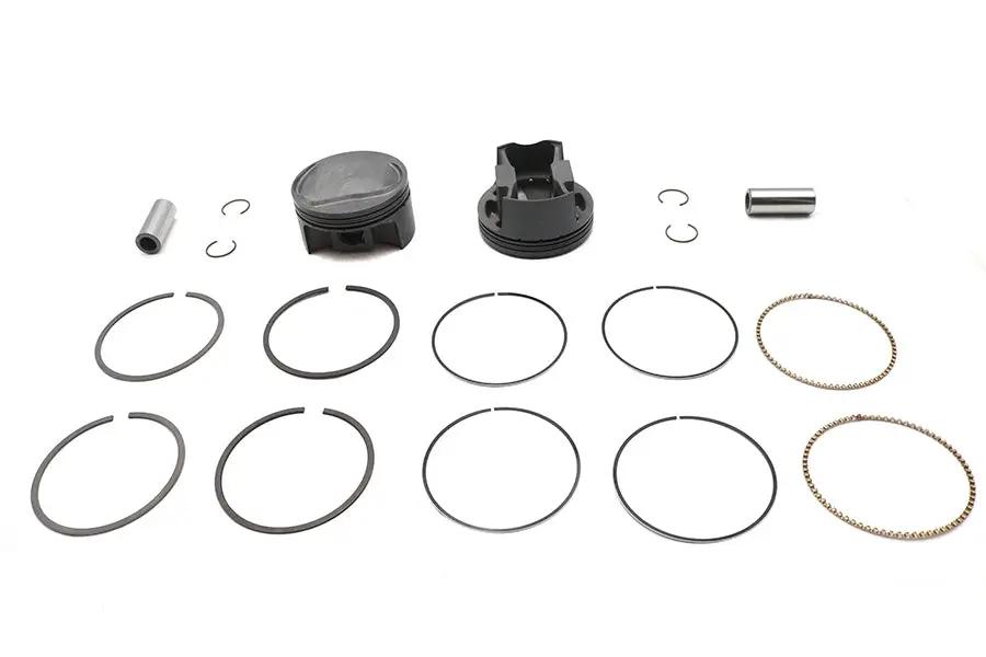 Ultima 100 Inch Piston Set for 3.875 Inch Bore Cylinders – Part Number 93-185 by Ultima