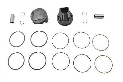 Ultima 100 Inch Piston Set for 3.875 Inch Bore Cylinders – Part Number 93-185 by Ultima