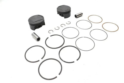Ultima 100 Inch Piston Set for 3.875 Inch Bore Engines - 9.5:1 Compression, .005 Oversize, USA Made by Ultima