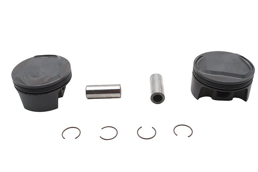 Ultima 92-502 100 Inch Piston Set for 3.875 Inch Bore Cylinders, .005 Oversize