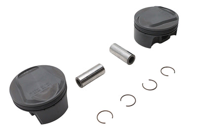Ultima 92-502 100 Inch Piston Set for 3.875 Inch Bore Cylinders, .005 Oversize