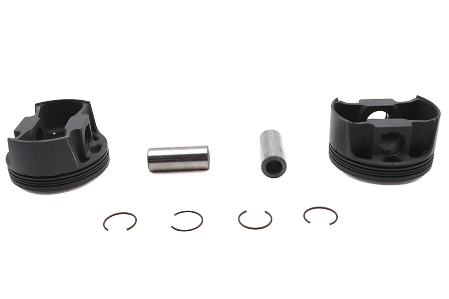 Ultima 92-502 100 Inch Piston Set for 3.875 Inch Bore Cylinders, .005 Oversize