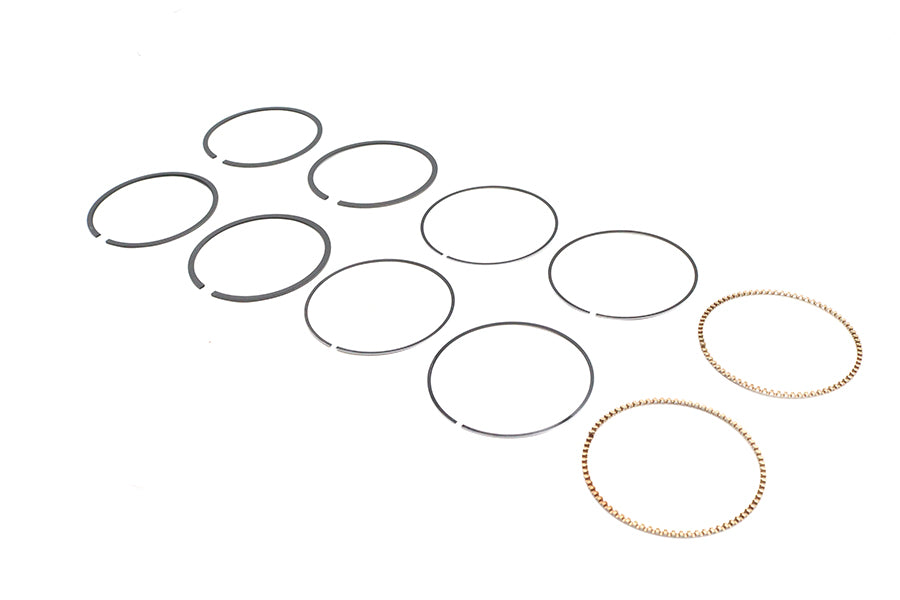 Ultima 2M5538S-005 Big Bore Twin Cam Piston Ring Set, .005 Oversize
