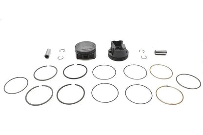 Ultima 113 Inch Twin Cam Domed Piston Set for 4 Inch Bore Cylinders - Part Number 93-965 by Ultima