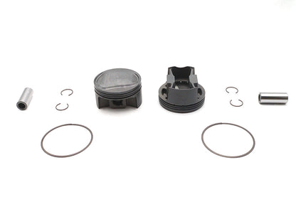 Ultima 113 Inch Twin Cam Piston Set for 4 Inch Bore Engines - .005 Oversize