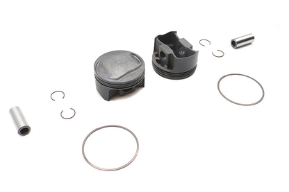 Ultima 113 Inch Twin Cam Piston Set for 4 Inch Bore Engines - .005 Oversize