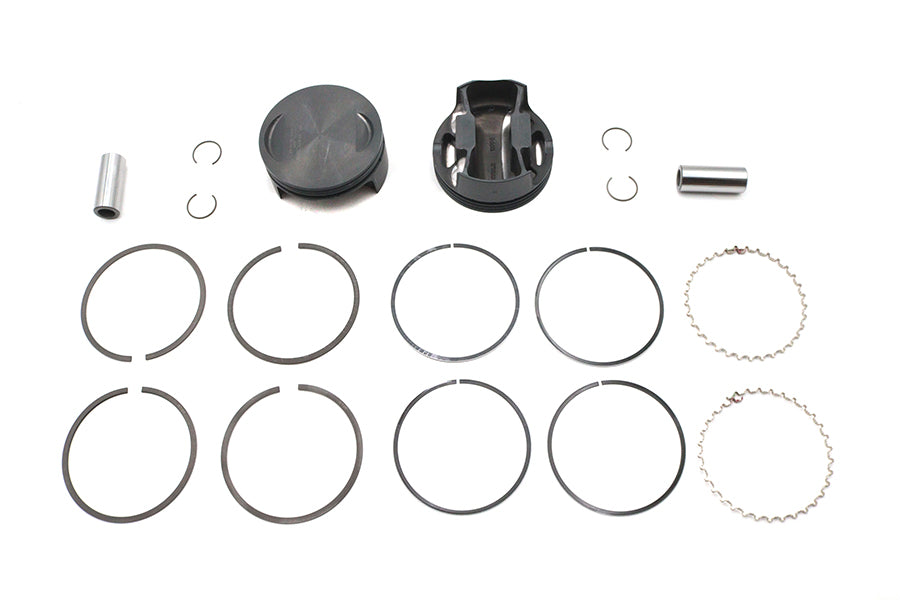 Ultima 120 Inch Flat Piston Set for 4.250 Inch Bore Engines - Part #93-971