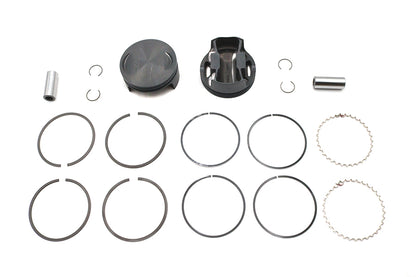 Ultima 120 Inch Flat Piston Set for 4.250 Inch Bore Engines - Part #93-971