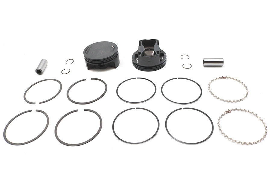 Ultima 120 Inch Flat Piston Set for 4.250 Inch Bore Engines - Part #93-971