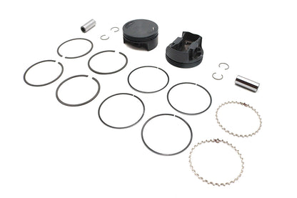 Ultima 120 Inch Flat Piston Set for 4.250 Inch Bore Engines - Part #93-971