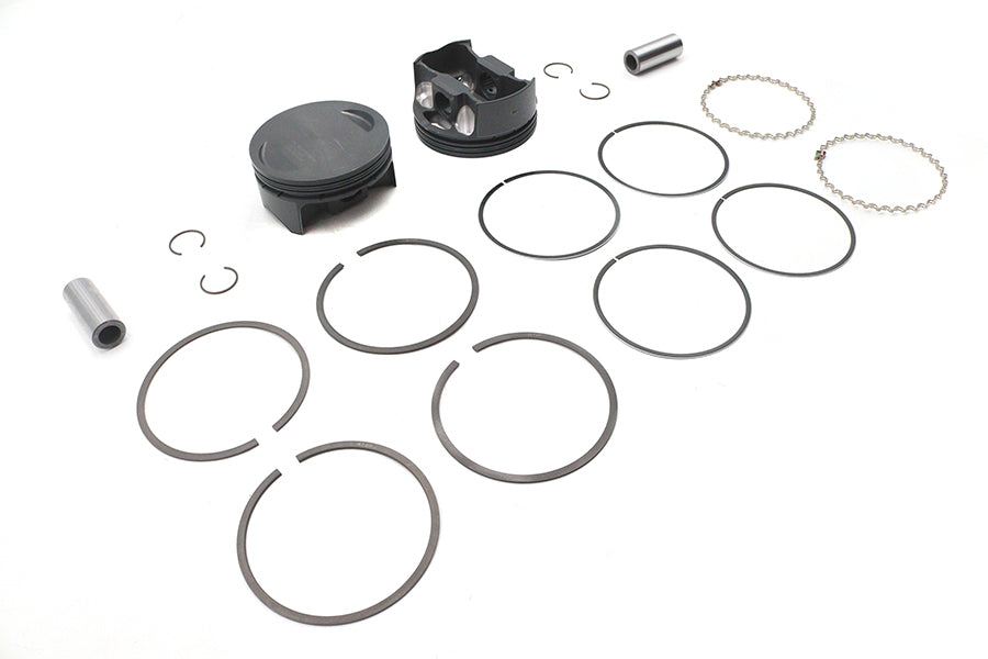 Ultima 120 Inch Flat Piston Set for 4.250 Inch Bore Engines - Part #93-971