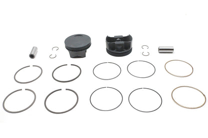 Ultima 120 Inch Flat Piston Set for 4.250 Inch Bore Engines - .010 Oversize, Part Number 93-972