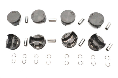 Ultima 130 Inch Flat Piston Set for 4.400 Inch Bore Cylinders - Part No. 93-980