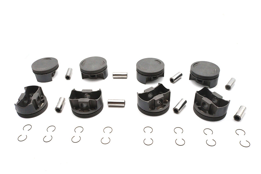 Ultima 130 Inch Flat Piston Set for 4.400 Inch Bore Cylinders - Part No. 93-980