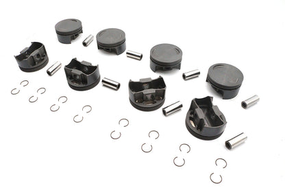 Ultima 130 Inch Flat Piston Set for 4.400 Inch Bore Cylinders - Part No. 93-980