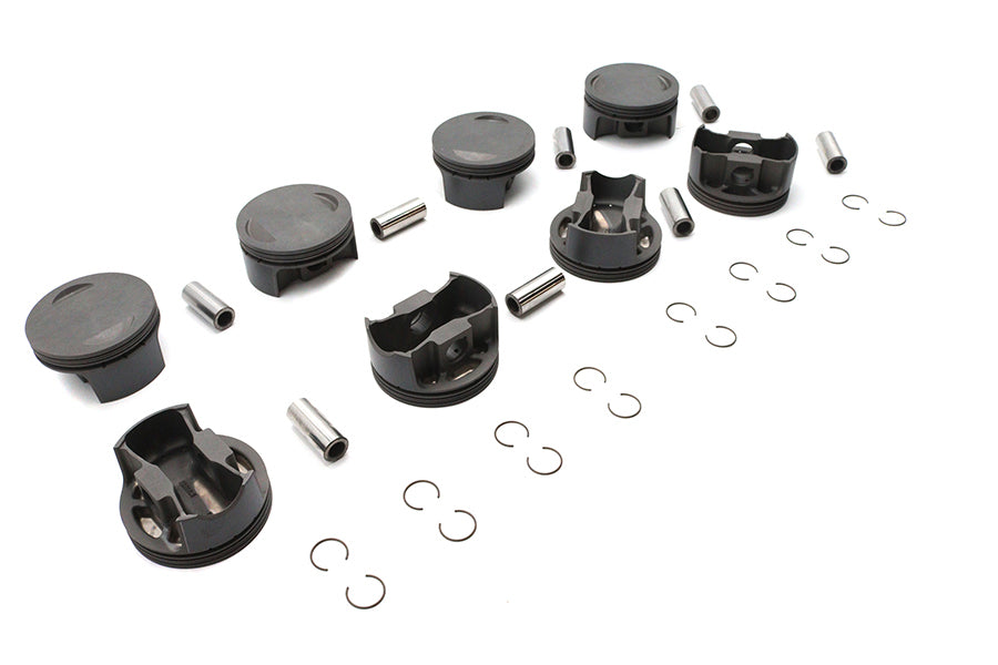 Ultima 130 Inch Flat Piston Set for 4.400 Inch Bore Cylinders - Part No. 93-980