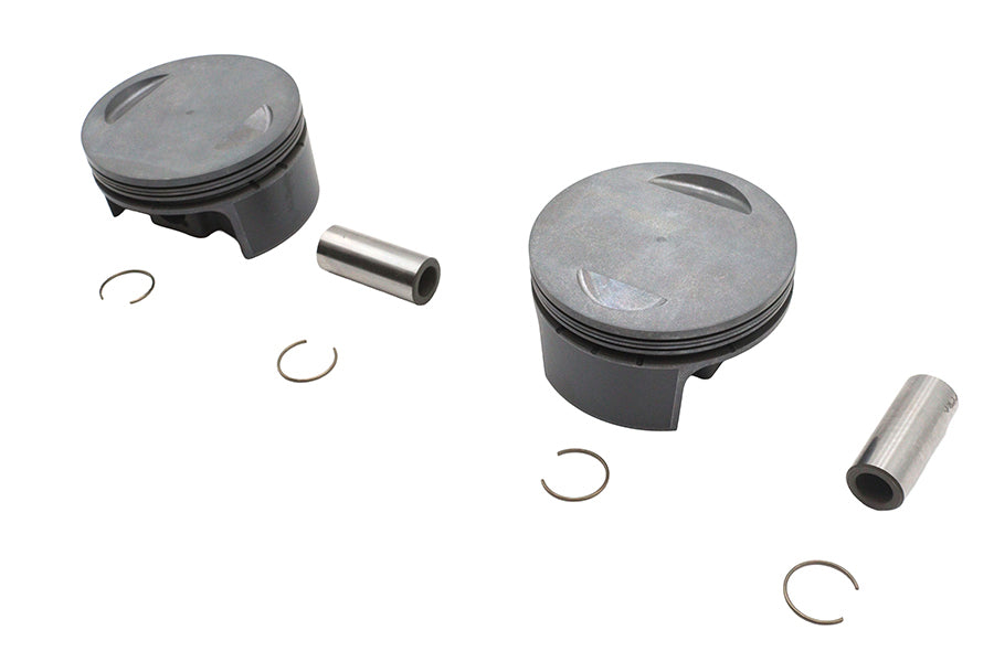 Ultima 140 Inch Flat Piston Set for 4.400 Inch Bore Cylinders – 10.2:1 Compression