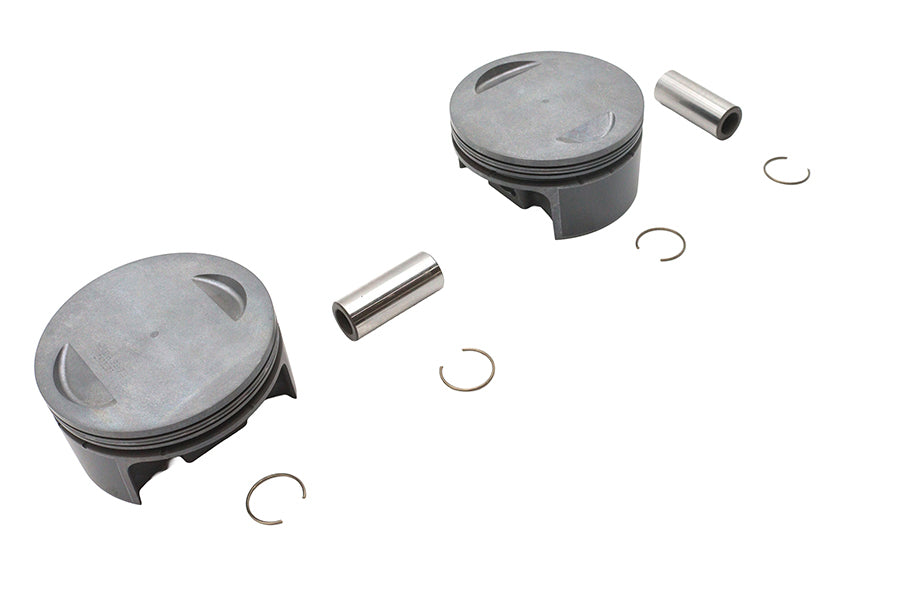 Ultima 140 Inch Flat Piston Set for 4.400 Inch Bore Cylinders – 10.2:1 Compression