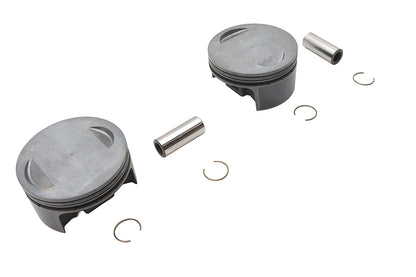 Ultima 140 Inch Flat Piston Set for 4.400 Inch Bore Cylinders – 10.2:1 Compression