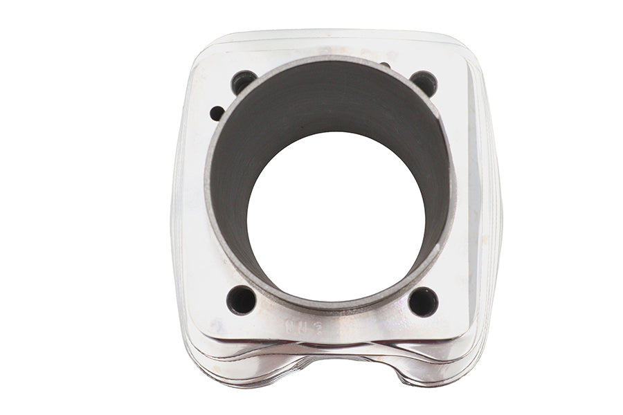 Ultima 93-58DC 4-Inch Big Bore Front Cylinder for 107 Inch Engines, Polished Diamond Cut Finish