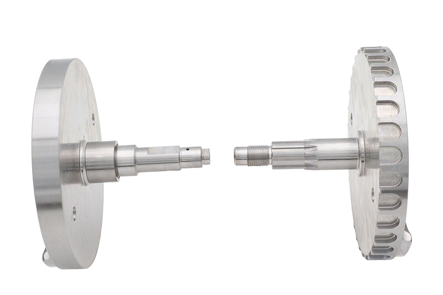 Ultima Flywheel Set Bare for Harley Davidson Models - 10 Spline Shaft, USA Made