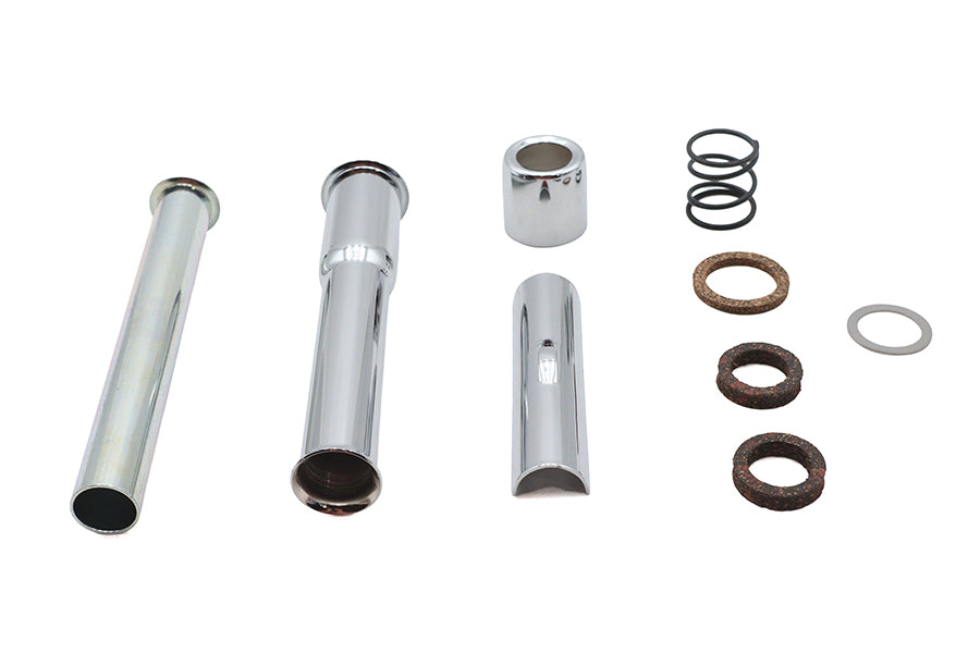 Ultima Shovelhead Pushrod Cover Kit Chrome - Part Number 91-331