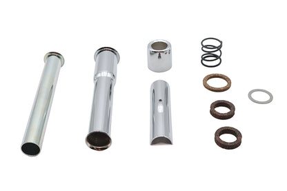 Ultima Shovelhead Pushrod Cover Kit Chrome - Part Number 91-331