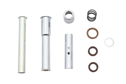 Ultima Shovelhead Pushrod Cover Kit Chrome - Part Number 91-331